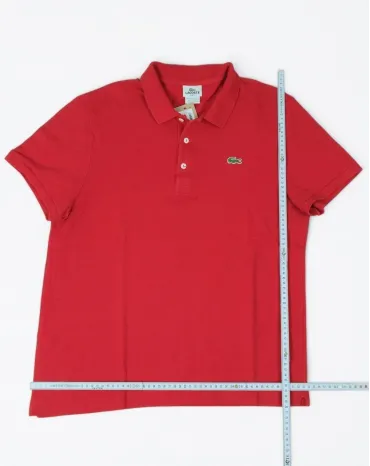POLO LACOSTE HOMBRE ROJO
