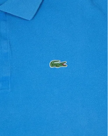 POLO LACOSTE HOMBRE AZUL
