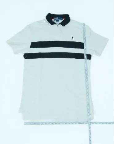 POLO RALPH LAUREN HOMBRE BLANCO Y AZUL MARINO