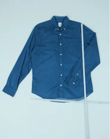 CAMISA GAP HOMBRE AZUL DENIM