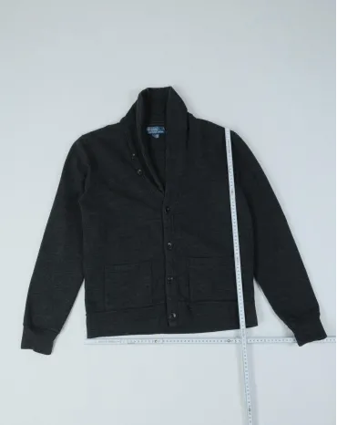 CARDIGAN POLO RALPH LAUREN HOMBRE GRIS ANTRACITA