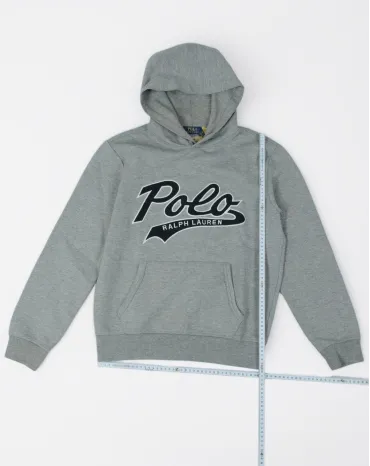 SUDADERA CON CAPUCHA POLO RALPH LAUREN UNISEX GRIS
