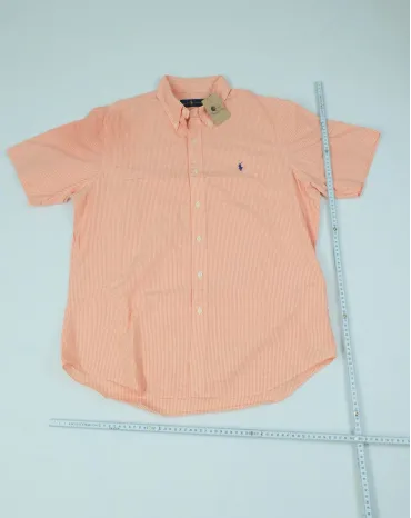 CAMISA MANGA CORTA RALPH LAUREN HOMBRE CORAL