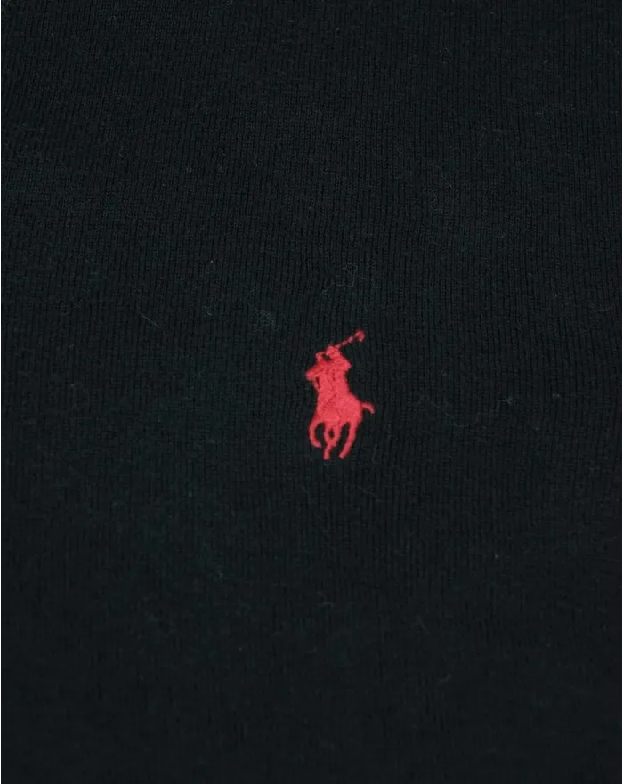 CHALECO PUNTO POLO RALPH LAUREN HOMBRE NEGRO