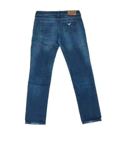 VAQUEROS ARMANI JEANS HOMBRE AZUL MEDIO