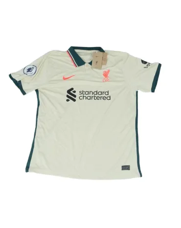 CAMISETA LIVERPOOL NIKE AWAY CREMA PREMIER LEAGUE (2021)