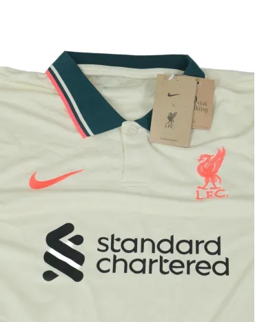 CAMISETA LIVERPOOL NIKE AWAY CREMA PREMIER LEAGUE (2021)