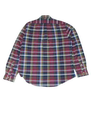 CAMISA RALPH LAUREN HOMBRE ROJO Y AZUL MARINO