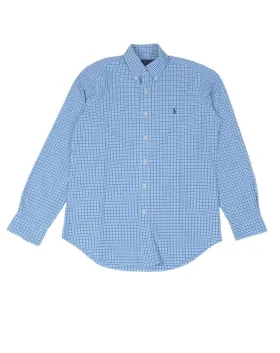 CAMISA RALPH LAUREN HOMBRE AZUL CLARO