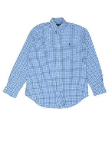 CAMISA RALPH LAUREN HOMBRE AZUL CLARO