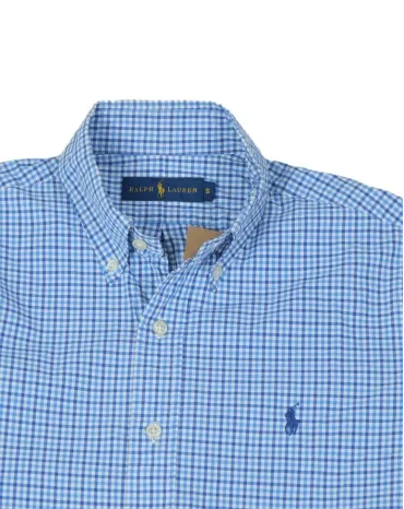 CAMISA RALPH LAUREN HOMBRE AZUL CLARO