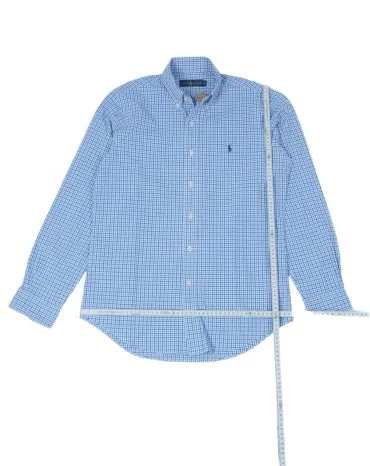 CAMISA RALPH LAUREN HOMBRE AZUL CLARO