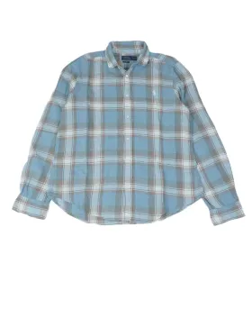 CAMISA POLO RALPH LAUREN HOMBRE AZUL CLARO