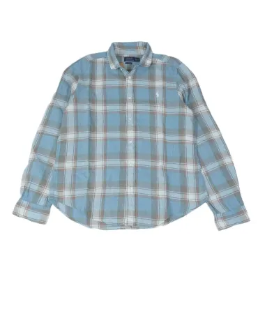 CAMISA POLO RALPH LAUREN HOMBRE AZUL CLARO