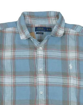 CAMISA POLO RALPH LAUREN HOMBRE AZUL CLARO