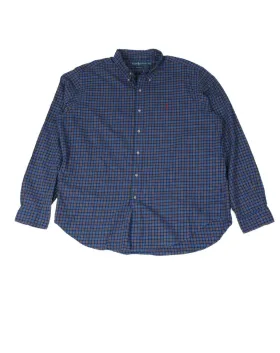 CAMISA RALPH LAUREN HOMBRE AZUL A CUADROS