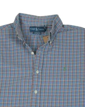 CAMISA RALPH LAUREN HOMBRE AZUL