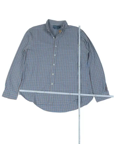 CAMISA RALPH LAUREN HOMBRE AZUL