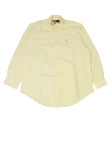 CAMISA RALPH LAUREN HOMBRE AMARILLO PÁLIDO
