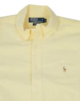 CAMISA RALPH LAUREN HOMBRE AMARILLO PÁLIDO