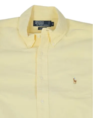 CAMISA RALPH LAUREN HOMBRE AMARILLO PÁLIDO