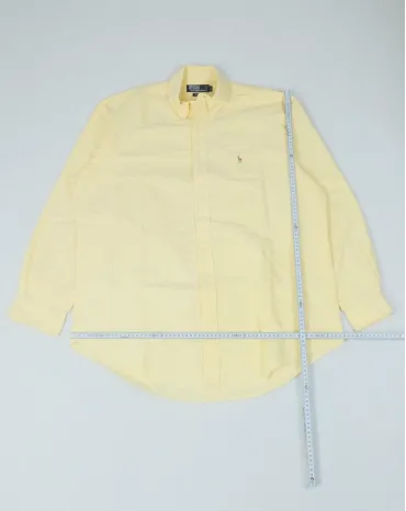 CAMISA RALPH LAUREN HOMBRE AMARILLO PÁLIDO