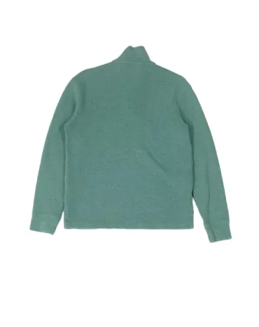 SUDADERA MEDIA CREMALLERA POLO RALPH LAUREN HOMBRE VERDE SALVIA