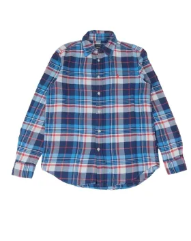 CAMISA POLO RALPH LAUREN HOMBRE CUADROS AZUL