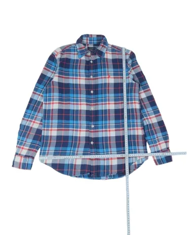 CAMISA POLO RALPH LAUREN HOMBRE CUADROS AZUL