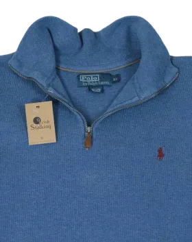JERSEY MEDIA CREMALLERA POLO RALPH LAUREN HOMBRE AZUL