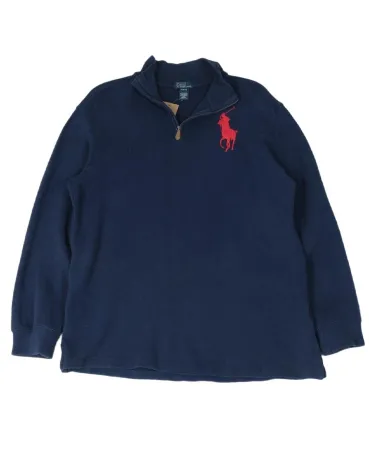 SUDADERA POLO RALPH LAUREN HOMBRE AZUL MARINO