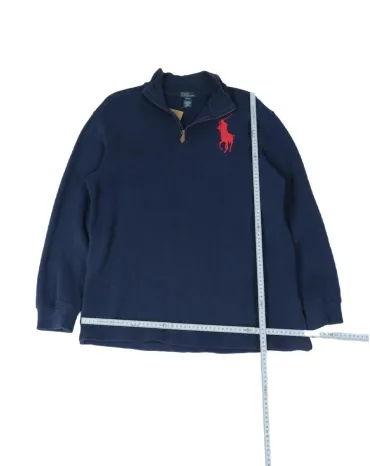 SUDADERA POLO RALPH LAUREN HOMBRE AZUL MARINO