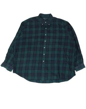 CAMISA DE CUADROS RALPH LAUREN HOMBRE VERDE Y AZUL MARINO