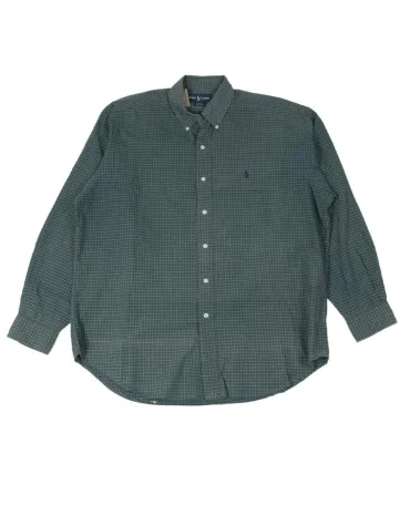 CAMISA RALPH LAUREN HOMBRE VERDE BOTELLA
