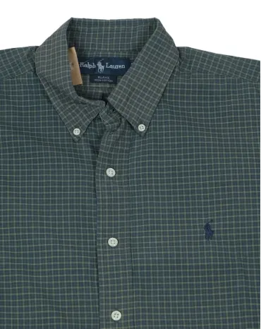 CAMISA RALPH LAUREN HOMBRE VERDE BOTELLA