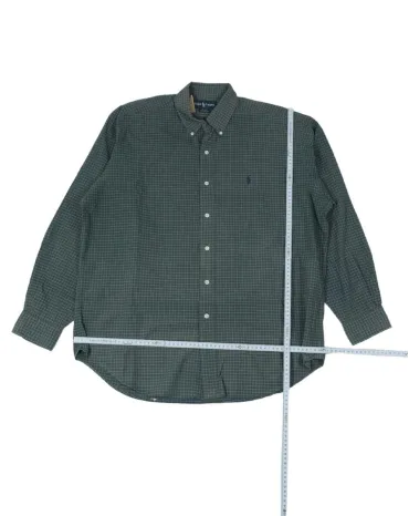 CAMISA RALPH LAUREN HOMBRE VERDE BOTELLA