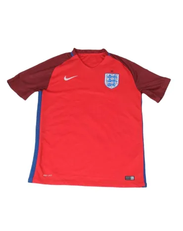 CAMISETA INGLATERRA NIKE AWAY ROJA (2016)