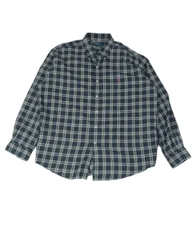 CAMISA DE CUADROS RALPH LAUREN HOMBRE AZUL MARINO