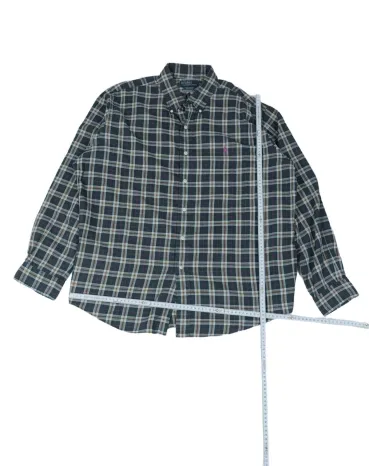 CAMISA DE CUADROS RALPH LAUREN HOMBRE AZUL MARINO