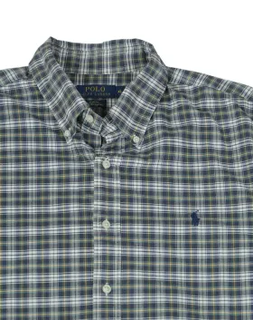CAMISA POLO RALPH LAUREN HOMBRE AZUL MARINO Y GRIS