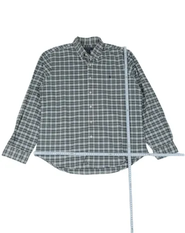 CAMISA POLO RALPH LAUREN HOMBRE AZUL MARINO Y GRIS