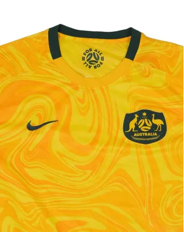 CAMISETA FÚTBOL AUSTRALIA 2022-2023 NIKE AMARILLO Y VERDE