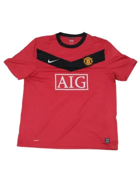 CAMISETA DE FÚTBOL MANCHESTER UNITED NIKE UNISEX ROJO