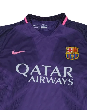 CAMISETA FÚTBOL FC BARCELONA NIKE UNISEX MORADO