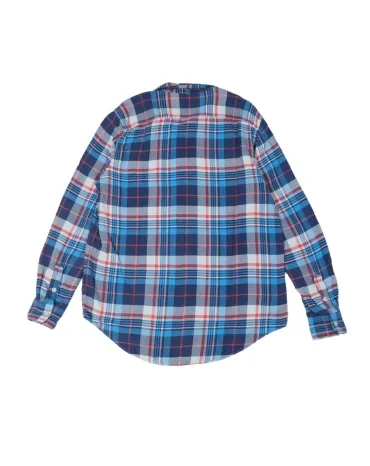 CAMISA POLO RALPH LAUREN HOMBRE AZUL A CUADROS
