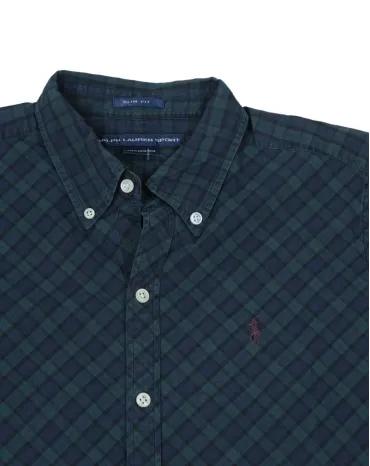 CAMISA RALPH LAUREN HOMBRE AZUL MARINO