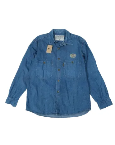 CAMISA VAQUERA AVIREX AZUL