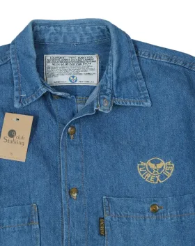 CAMISA VAQUERA AVIREX AZUL