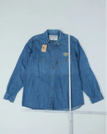 CAMISA VAQUERA AVIREX AZUL