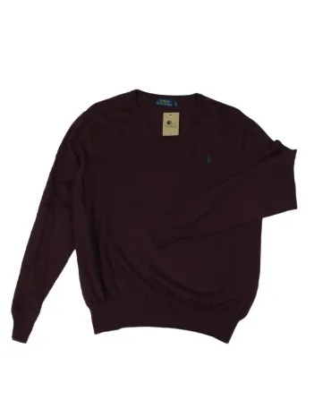 JERSEY POLO RALPH LAUREN HOMBRE BURDEOS